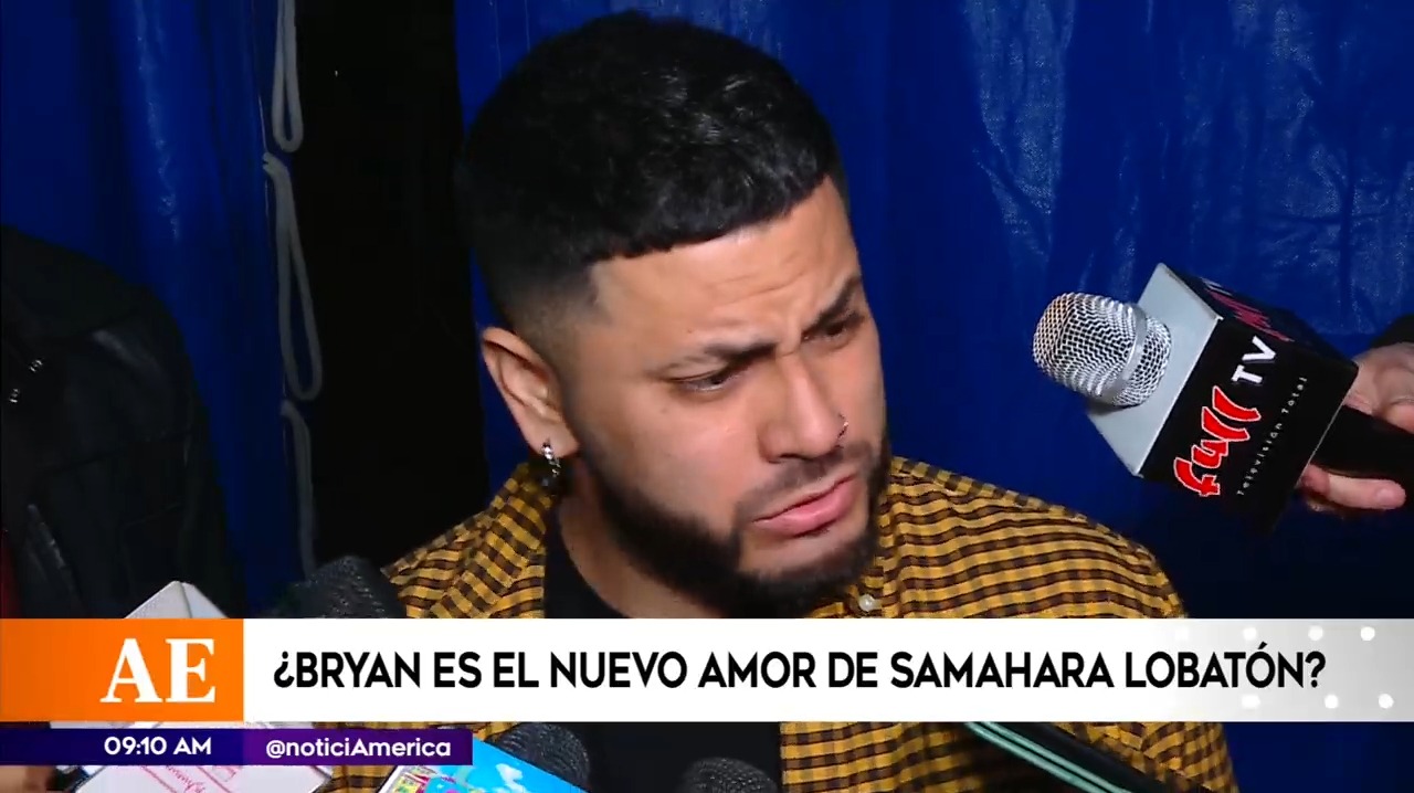 Bryan Torres habló de Samahara Lobatón / América Espectáculos