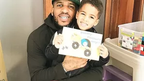 Jefferson Farfán mostró el adorable gesto de su hijo Jeremy (Foto: IG Jefferson Farfán)