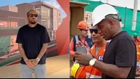 Jefferson Farfán supervisó personalmente su Centro Comercial a dos días de su inauguración