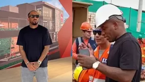 Jefferson Farfán supervisó personalmente su Centro Comercial a dos días de su inauguración