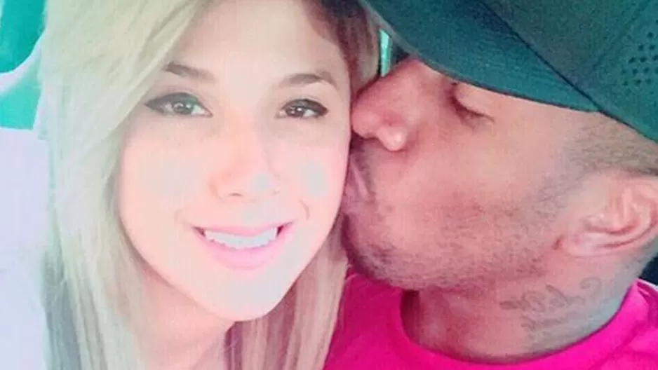 Jefferson Farfán feliz con Yahaira Plasencia. Foto: Instagram