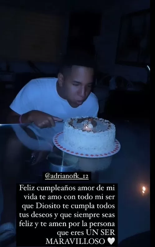 El saludo de Melissa Klug a su hijo Adriano por su cumpleaños / Instagram