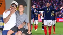 Hijo de Jefferson Farfán. Mbappé / IG