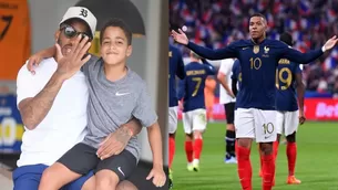 Hijo de Jefferson Farfán. Mbappé / IG