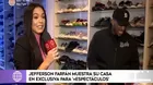 Jefferson Farfán y su increíble closet que dejó sin palabras a Jazmín Pinedo 