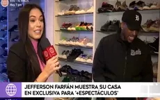 Jefferson Farfán y su increíble closet que dejó sin palabras a Jazmín Pinedo  - Noticias de Jazmín Pinedo y Michelle Soifer