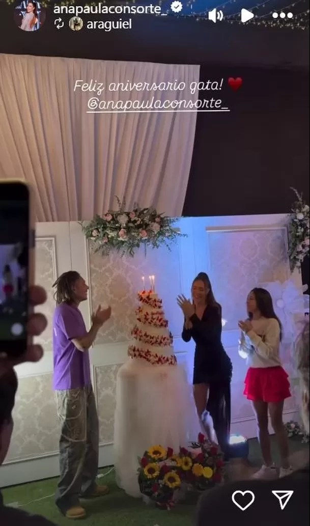La fiesta de Ana Paula Consorte en Lima con Paolo Guerrero / Instagram