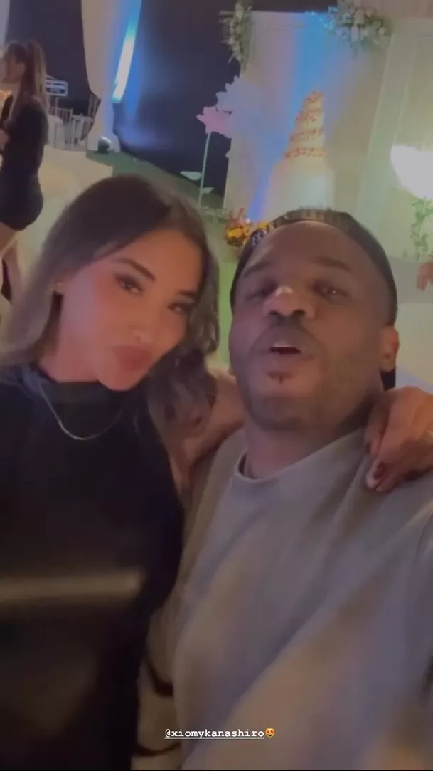 Jefferson Farfán y Xiomy Kanashiro en el cumpleaños de Ana Paula Consorte en Lima / Instagram