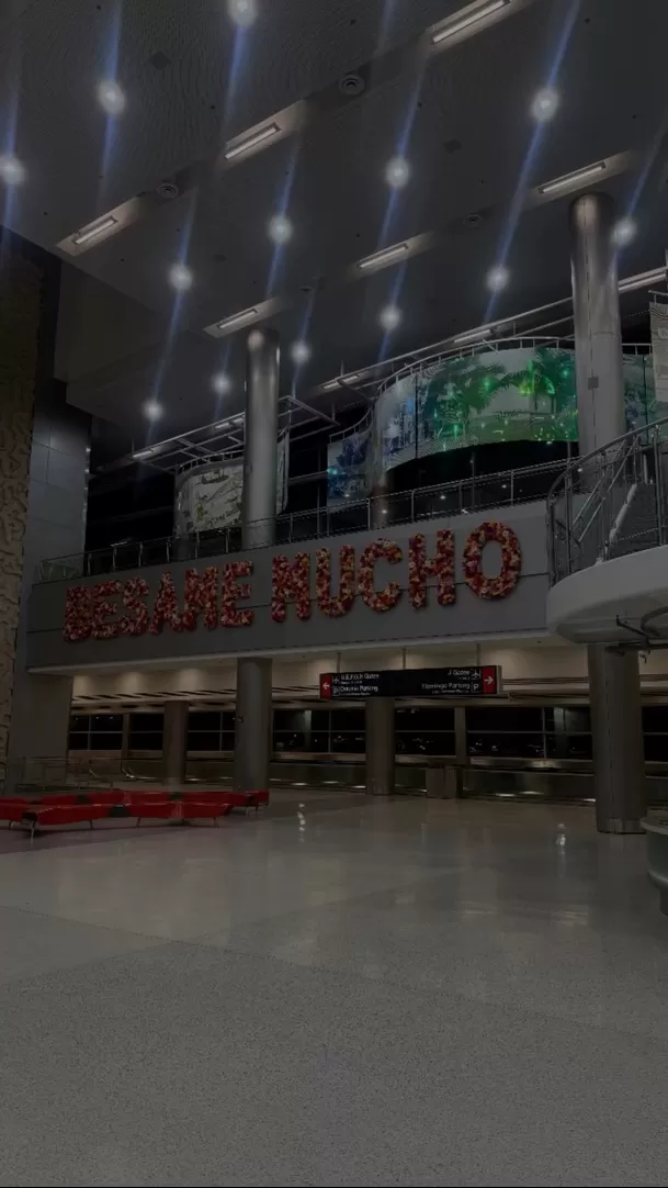 Publicación de Xiomy Kanashiro en el aeropuerto / Captura Publicación de Xiomy Kanashiro en el aeropuerto / Captura