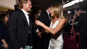 ¿Será que renació el amor entre Jennifer Aniston y Brad Pitt? / AFP