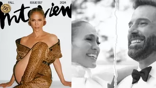 Jennifer Lopez habló del divorcio de Ben Affleck en una exclusiva entrevista con Nikki Glaser/Fotos: Interview