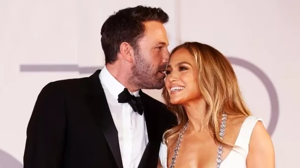 Jennifer Lopez y Ben Affleck. Fuente: AFP