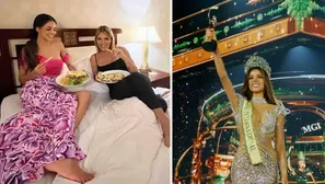 Jessica Newton celebra que Luciana Fuster ganó el 'Miss Grand International 2023'. Foto: IG