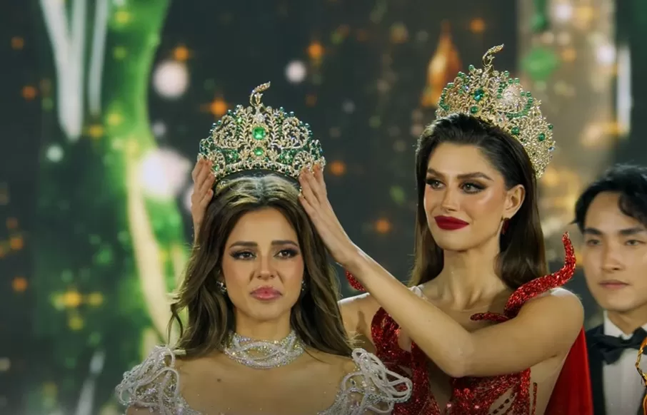 Luciana Fuster se coronó como 'Miss Grand International 2023'. Foto: MGI