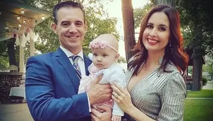 La periodista también recibió la visita de su pequeña hija Lima