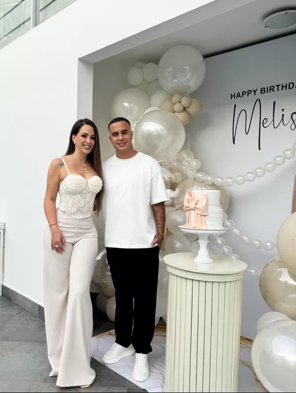 Jesús Barco y su romántico mensaje a Melissa Klug por sus 42 años/ Foto: Instagram