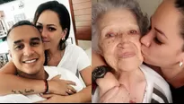 Jesús Barco no dudó en manifestarle sus sentimientos y admiración a su pareja Melissa Klug tras la muerte de su abuela materna/Fotos:Instagram/Video: América Hoy