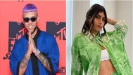 Jhay Cortez confirmó su romance con Mia Khalifa con apasionado beso