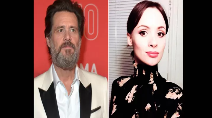 Jim Carrey y Cathriona White Jim Carrey y Cathriona White