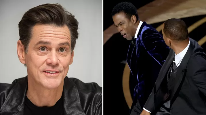 Jim Carrey opinó sobre agresión de Will Smith contra Chris Rock en los Oscar 2022. Jim Carrey opinó sobre agresión de Will Smith contra Chris Rock en los Oscar 2022.