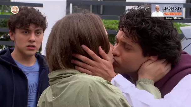 Tito explotó de furia tras beso entre Eduardo y Maripaz / AméricaTV