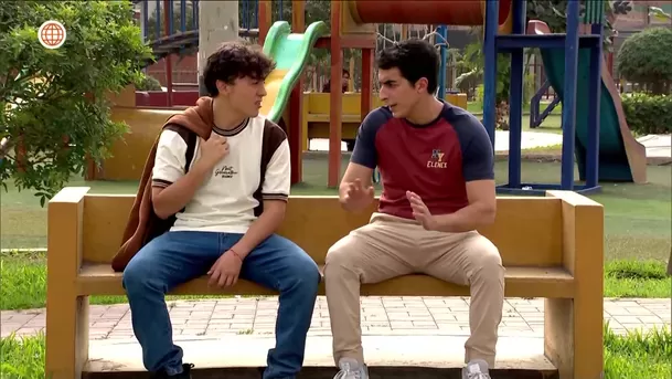 Estiven contó a Jimmy sus planes sobre Maripaz / AméricaTV Estiven contó a Jimmy sus planes sobre Maripaz / AméricaTV