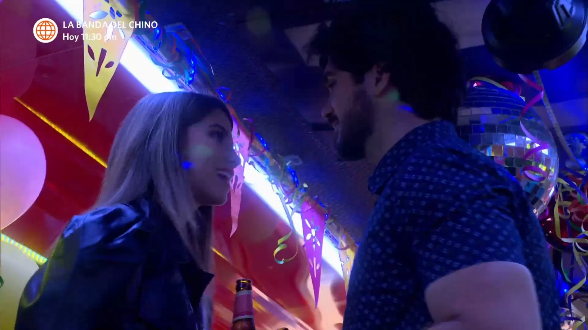 Alessia bailó junto a Remo en la fiesta de Kimberly. Fuente: AméricaTV