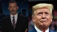 Jimmy Kimmel volvió a show y arremetió contra Donald Trump