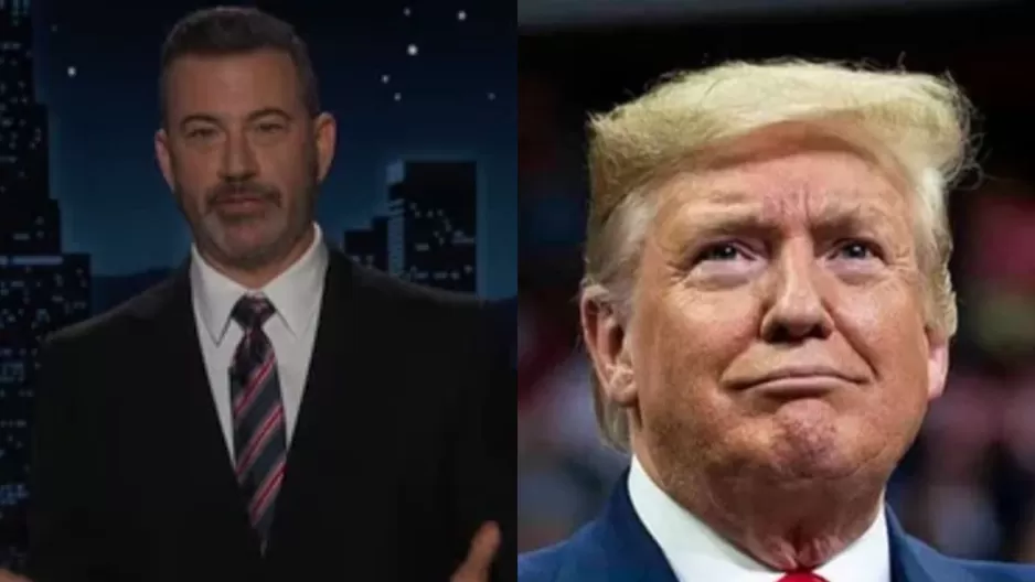 Jimmy Kimmel volvió a show y arremetió contra Donald Trump / Captura / AFP Jimmy Kimmel volvió a show y arremetió contra Donald Trump / Captura / AFP