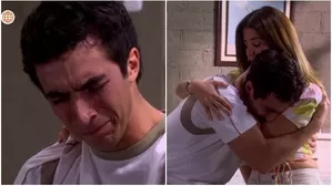 Jimmy se quiebra en los brazos de Alessia al recordar que Joel no conocerá a su hijo / AméricaTV
