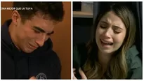 Jimmy y Alessia quedaron destrozados tras terminar su relación. Fuente: AméricaTV