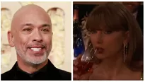 Jo Koy se defendió de las críticas por su broma sobre Taylor Swift. Fuente: AFP/Captura