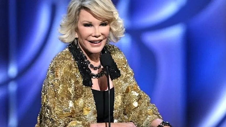 Joan Rivers: murió la crítica de la moda de las alfombras rojas 