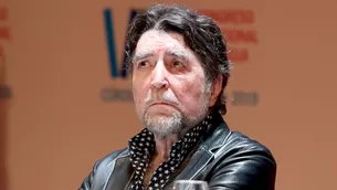 Joaquín Sabina reapareció luego de salir del hospital done fue atendido en febrero tras caer del escenario durante concierto 