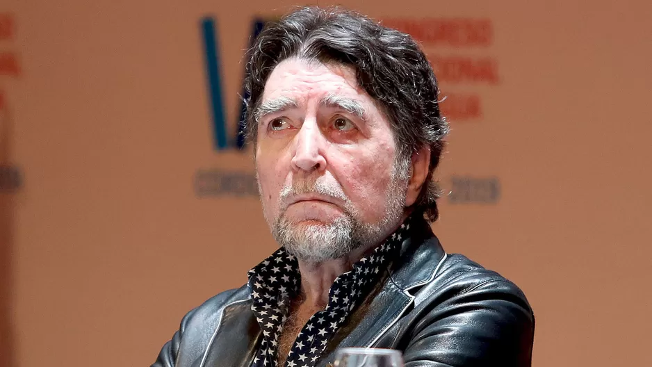 Joaquín Sabina reapareció luego de salir del hospital done fue atendido en febrero tras caer del escenario durante concierto 