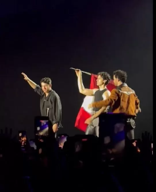 Los Jonas Brothers se presentaron el último domingo 21 de abril el Costa 21/Foto: Instagram