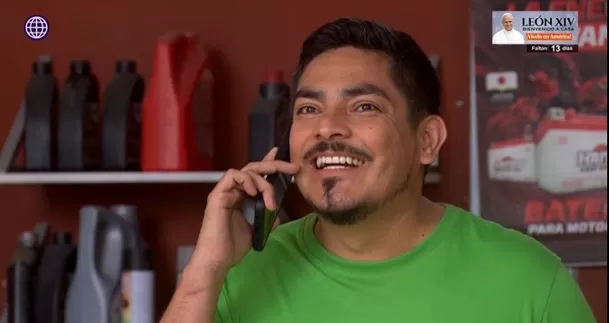 Gaspar le contó a Joel que Aparecida tomó la iniciativa y lo besó, una revelación que dejó sorprendido al joven/América TV