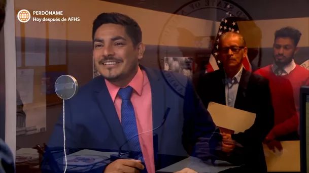 Joel pasó entrevista para solicitar su visa a Estados Unidos. Fuente: AméricaTV