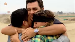 Joel y Mike liberaron a Macarena y volvieron a ser amigos con un tierno abrazo