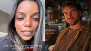 Johana Cubillas anuncia que Juan Ichazo firmará permiso para que sus hijos viajen a Estados Unidos / Instagram