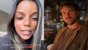 Johana Cubillas anuncia que Juan Ichazo firmará permiso para que sus hijos viajen a Estados Unidos / Instagram