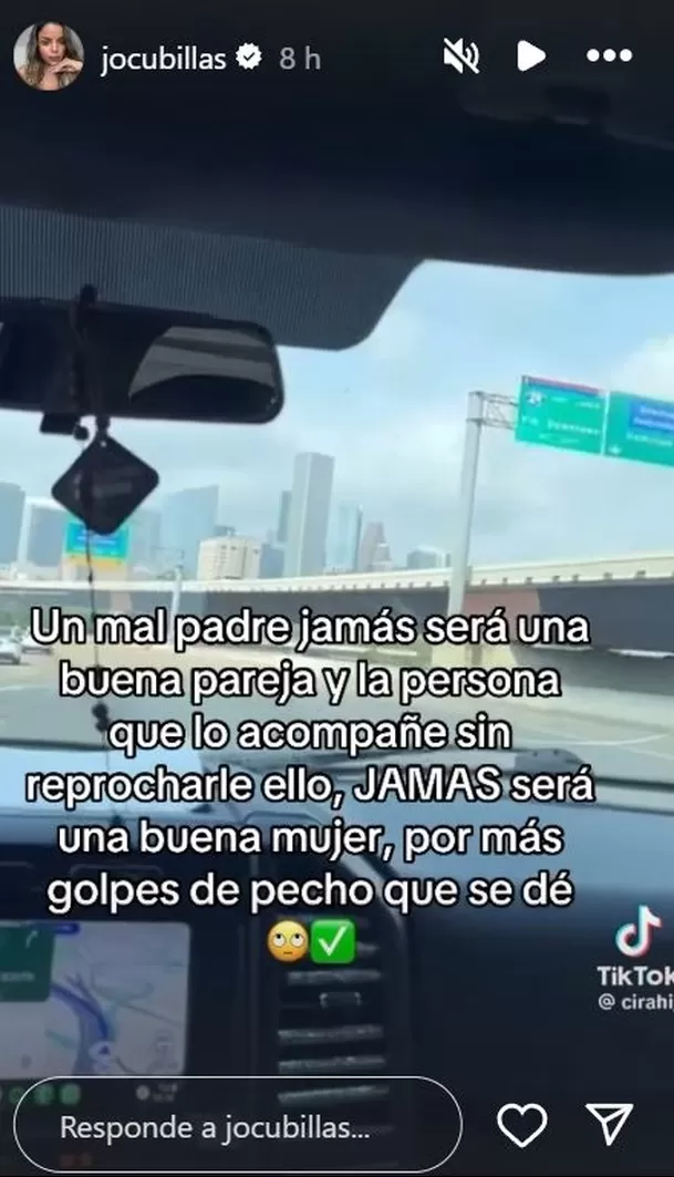  Johana Cubillas lanza tremendo dardo a Macarena Vélez  / Captura