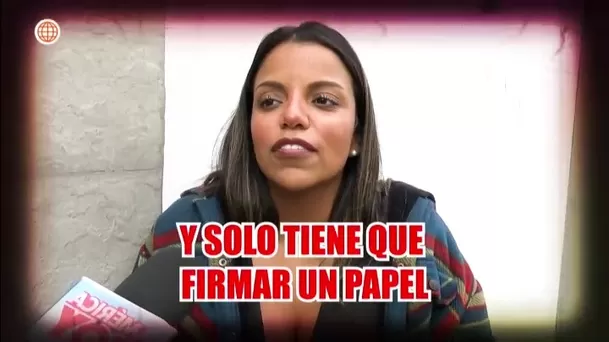 ¡INDIGNADA! Johana Cubillas se molestó con Juan Ichazo por no querer firmar permiso para que sus hijos viajen a Estados Unidos / América Hoy