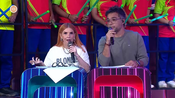 Johanna se defendió tras cometer error en la competencia. Fuente: AméricaTV