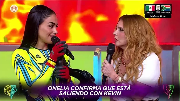 Johanna San Miguel pidió explicaciones a Onelia Molina por Kevin Díaz / AméricaTV Johanna San Miguel pidió explicaciones a Onelia Molina por Kevin Díaz / AméricaTV