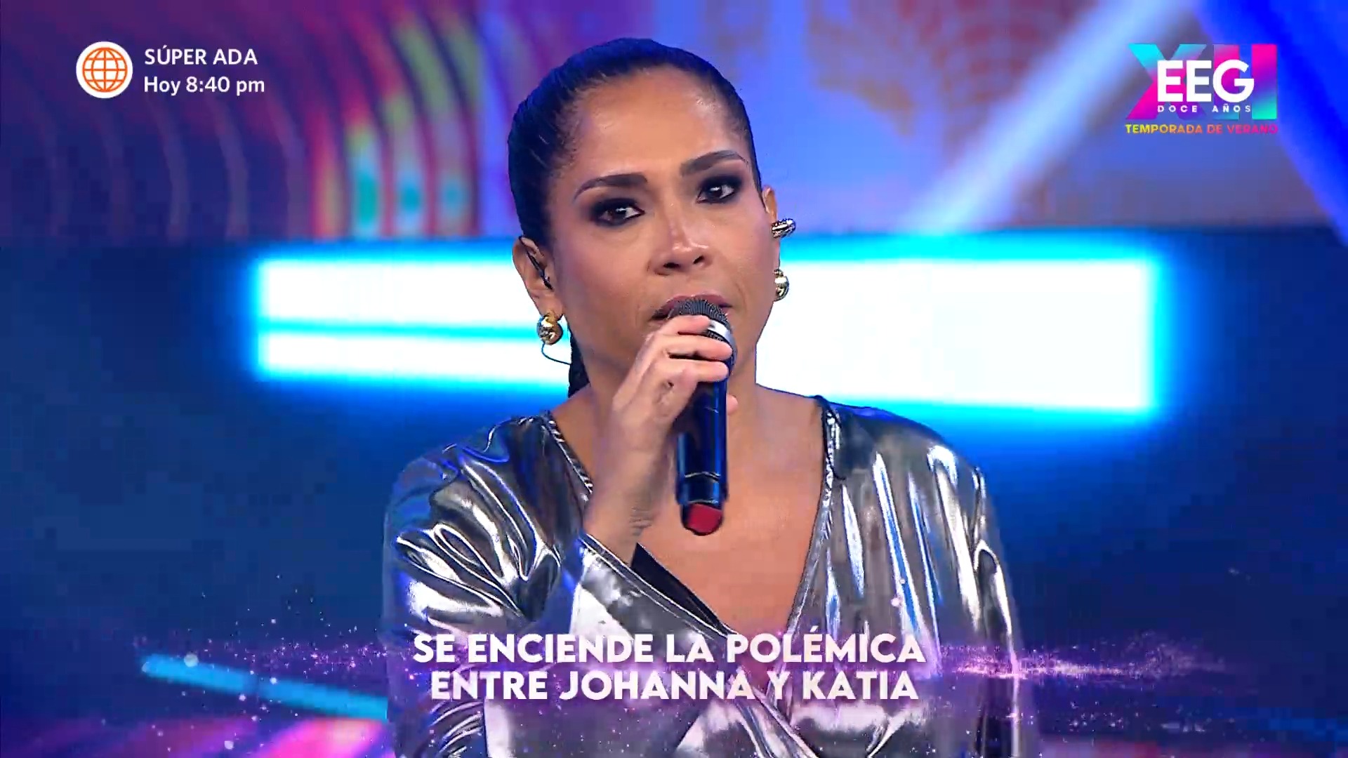 Katia Palma respondió a Johanna San Miguel tras enfrentarla por su tardanza. Fuente: AméricaTV