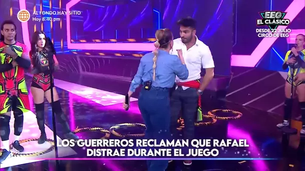 Johanna San Miguel enfrentó a Rafael Cardozo. Fuente: AméricaTV