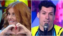 Patricio quedó sorprendido con inesperada comentario de Johanna San Miguel. Fuente: AméricaTV