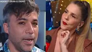 Johanna San Miguel contó por qué no menciona a Renzo Schuller en sus show y conductor la ‘trolea’ 