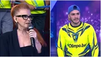 Johanna San Miguel se molestó tras derrota de los guerreros. Fuente: AméricaTV